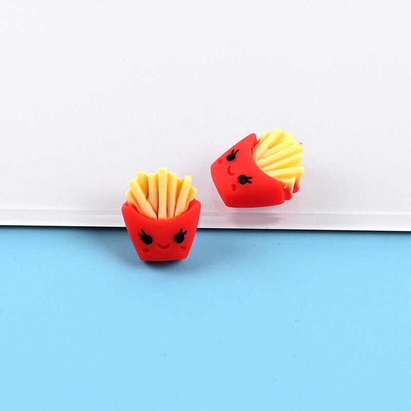 10/20/30/50 sztuk żywica DIY materiały Crafting akcesoria Cookie Fries Oreo dla księga gości szpilka paznokci iPhone przypadki
