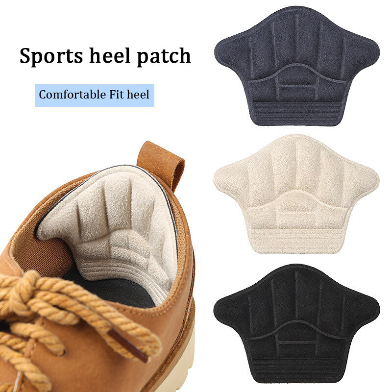 Esporte sapatos palmilha patch, adesivo calcanhar, anti-desgaste, anti-caindo tênis, redutor de tamanho, anti-blister fricção, inserir almofada