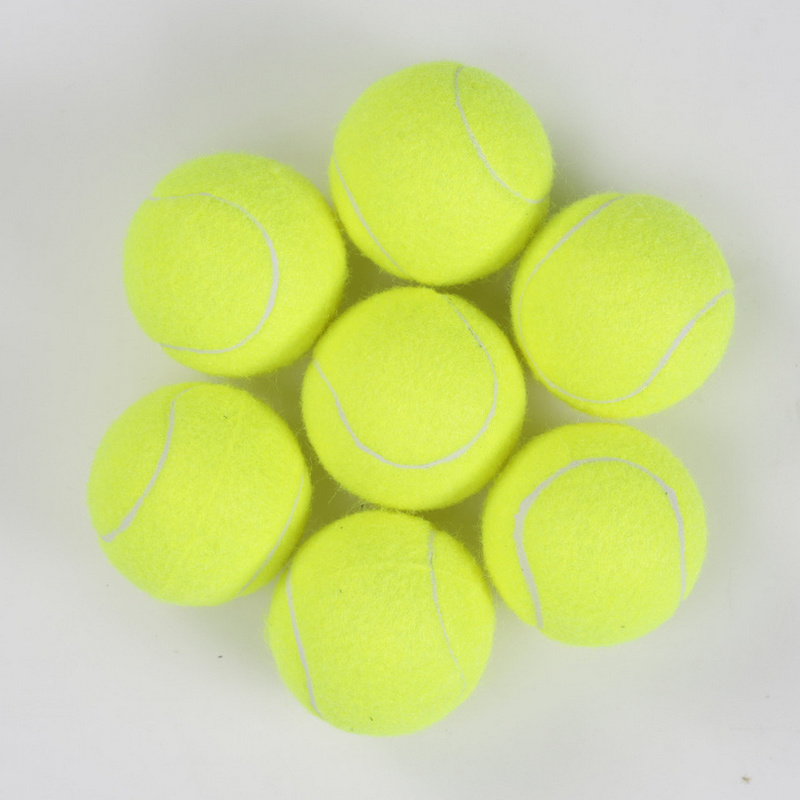 1Pc allenamento di Tennis in gomma resistente all'alta elasticità palla da gioco professionale sport massaggio palla Tennis 2021 palla da Tennis in gomma