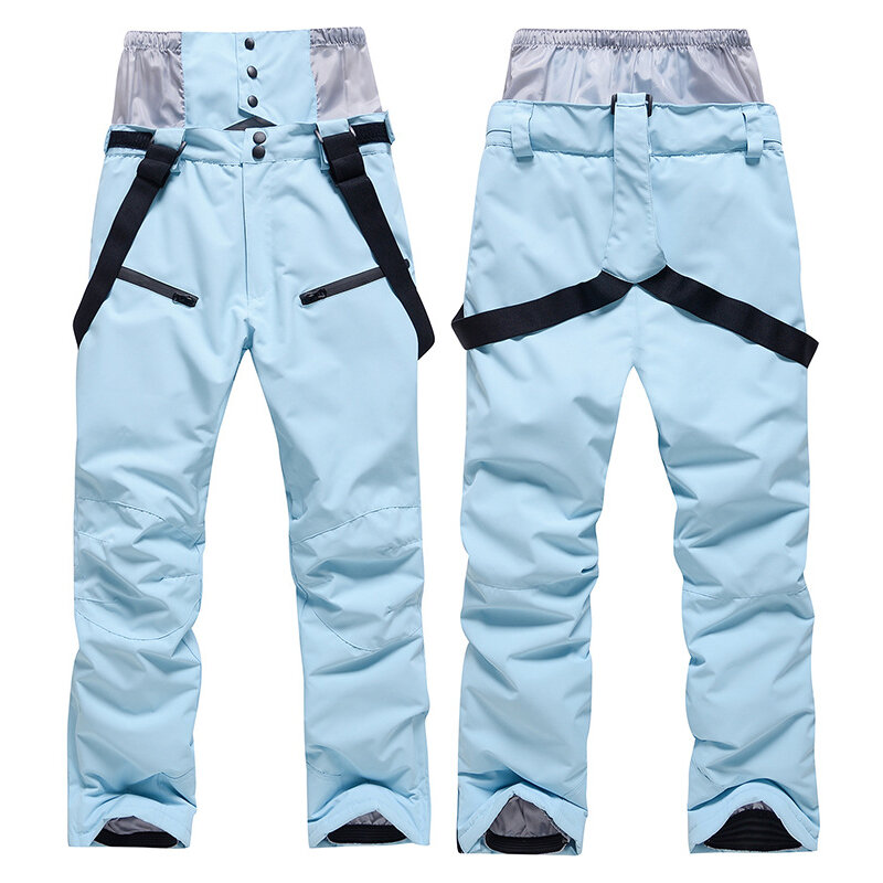 Pantalones de esquí Unisex a prueba de viento, ropa de Snowboard impermeable, pantalones deportivos de nieve cálidos para exteriores, pantalones de esquí para hombres y mujeres, invierno, nuevo, 2022