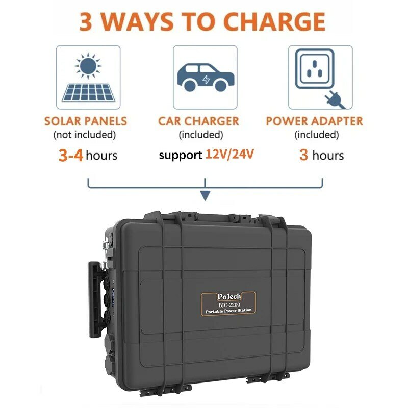 BJC New Lfp4 Off Grid Solar Power Generator System Home Energy Storage System 2 Mppt 3600 Watts 3Kw For Air Conditioner 2200W