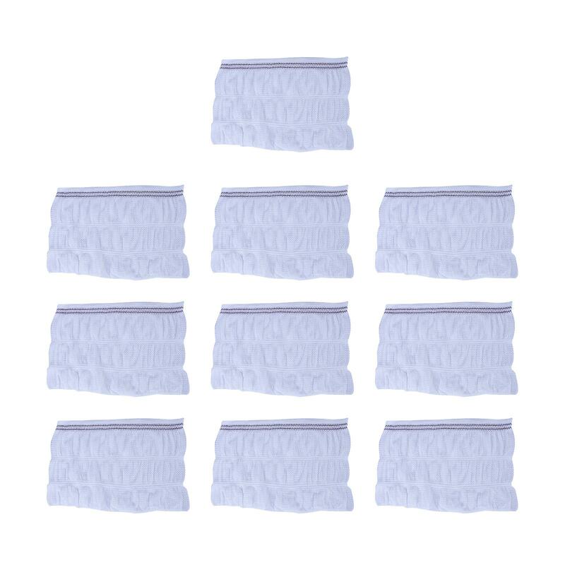10Pcs Adult Cloth Diaper Comfortable to Wear Reusable Special Needs Nappy Pocket Nappies for Men or Women Can Add Diaper Inserts