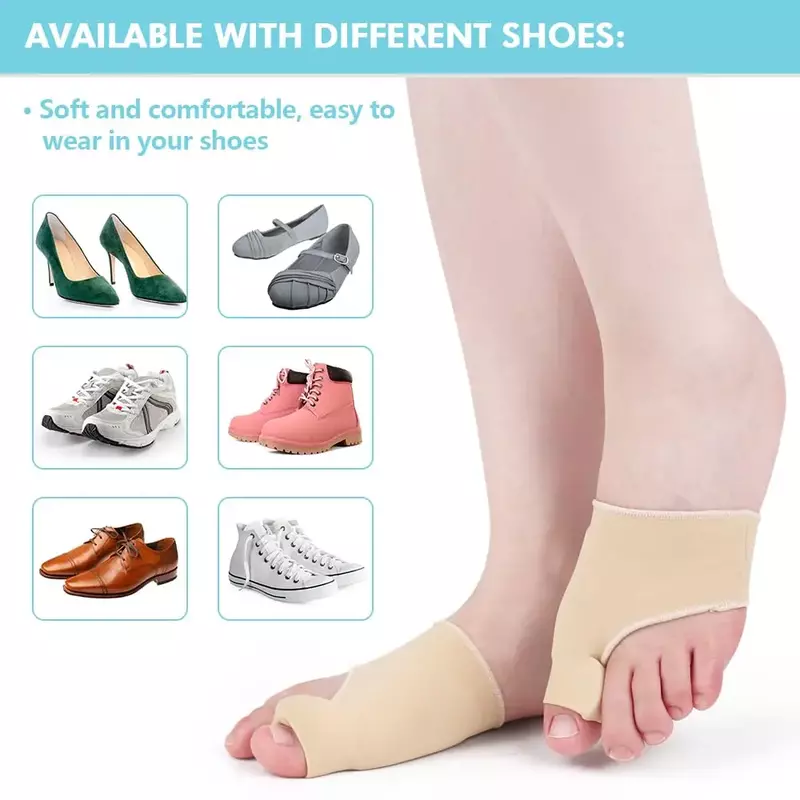 2024 New Foot Bunion Corrector per donna uomo plantari piedi osso pollice regolazione correzione Pedicure calzino raddrizzatore