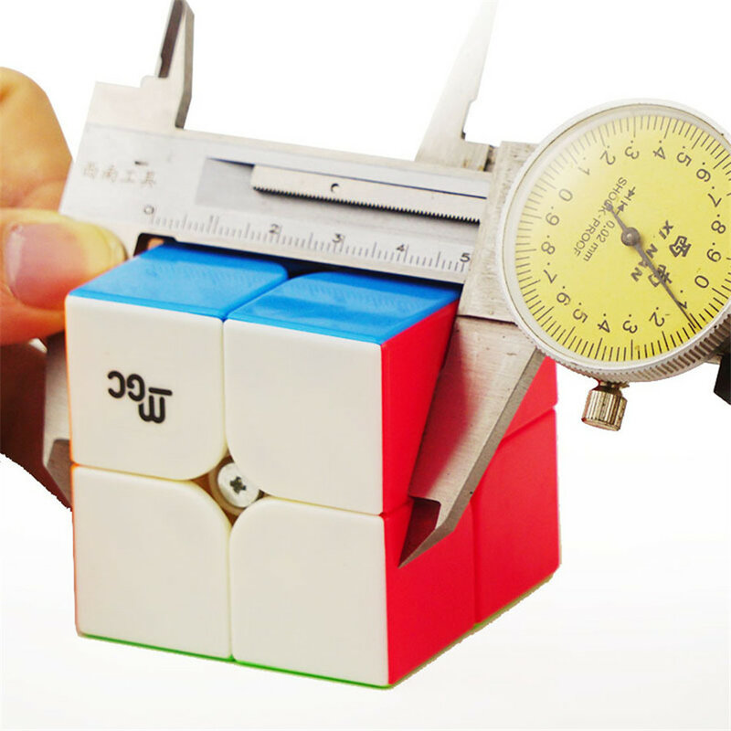 YJ MGC-Cubo mágico magnético de velocidad, juguete profesional, rompecabezas, 2x2 M