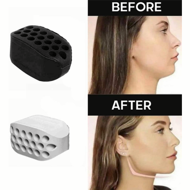 Jaw Exerciser Facial Gym Fitness Ball JawLine Muscle Training Double Chin Reducer Neck Face Slimming Mouth Jawliner
