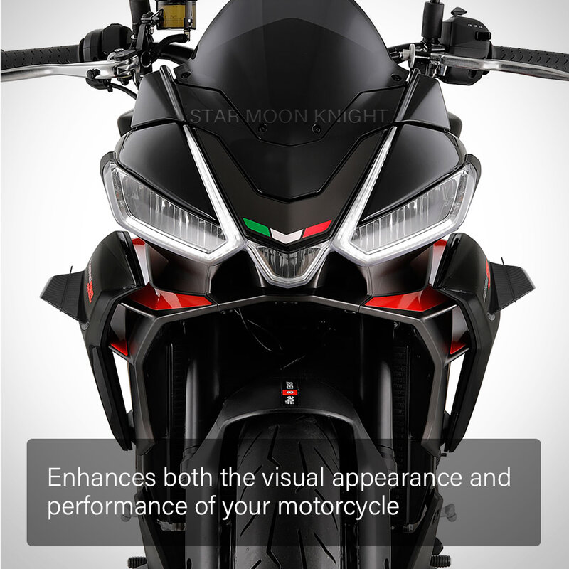 Motorcycle Winglet Aerodynamic Wing Kit Spoiler For Aprilia RSV4 X Tuono V4 660 Factory RS660 RS50 RS125 RS250