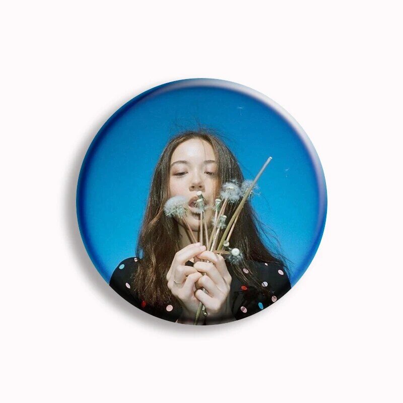 Jazz Singer Laufey Bewitched Album Cover Soft Button Pin Creative I Love Laufey Brooch Badge Bag Decor Accessories Fans Collect