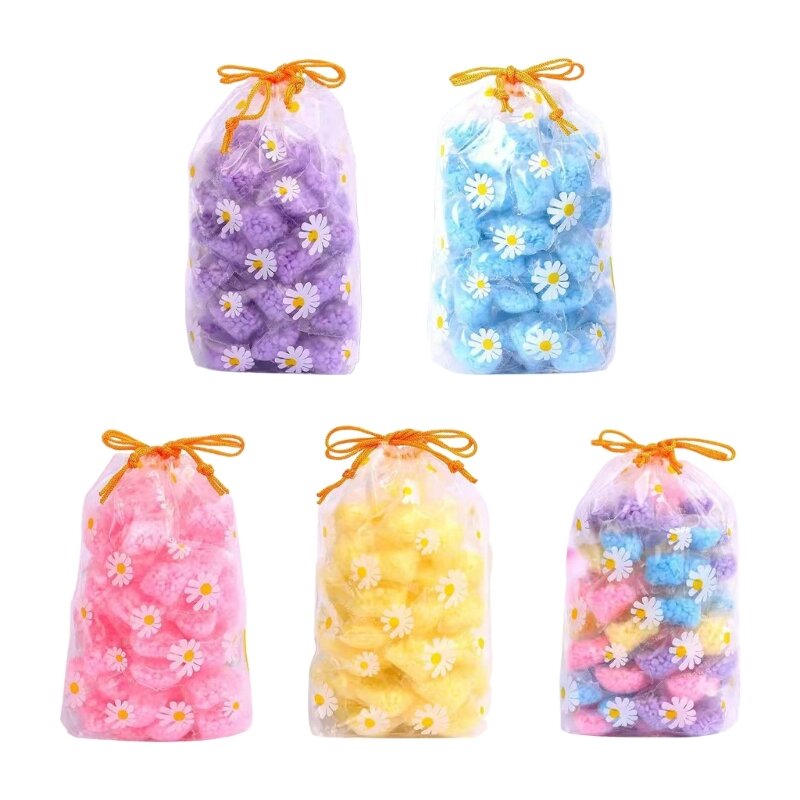 50pcs Fragrance Laundry Beads Portable Film Removing Supplies for Home Dormitory Clothes Stain Remove Supplies