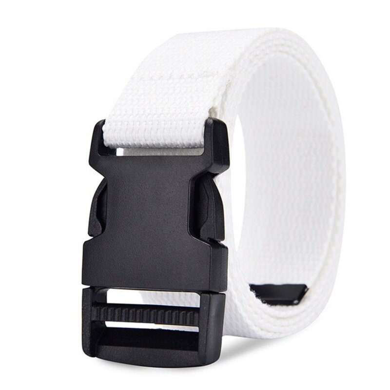 Mens Womens Waist Belt Buckle Military Army Tactical Fashion Accesories White Waist Belts Men Women Cinturones Para Mujer Gürtel