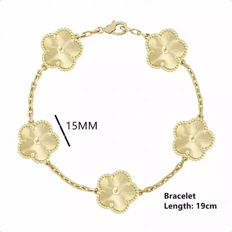 925 Silver Bracelets 4 Leaf Clover Bracelet for Women Bangles High Quality Luxury emerald International Brands 2024 Hot Sale