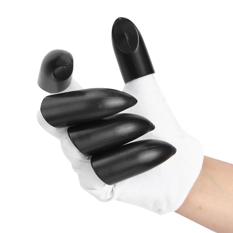 Griffes de jardin en plastique noir, gants de protection des mains, fournitures de jardinage, outils