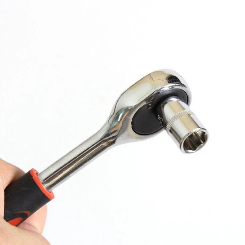 1pc 4-14mm 1/4in głowy klucze sześciokątne klucz nasadowy metryczne zakończone z dwóch stron sześciokąty rękawem z grzechotką wkrętaki kierowcy zestawy narzędzi