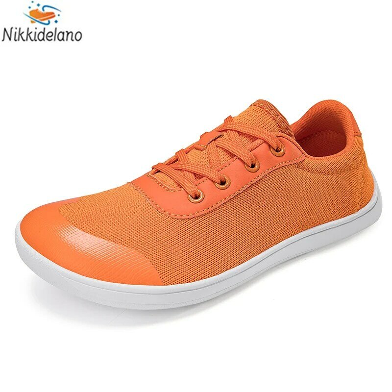 2024 Wide Toe Causal Shoes Summer Barefoot Flats Shoes for Women Outdoor Women's Minimalist Shoes Running Exercise Walking Sport