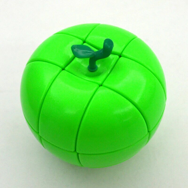 Фруктовый яблочный магический куб, профессиональная скоростная головоломка, извивающаяся антистрессовая обучающая игрушка, упаковочные кубики, кубик волшебного дерева, головоломка