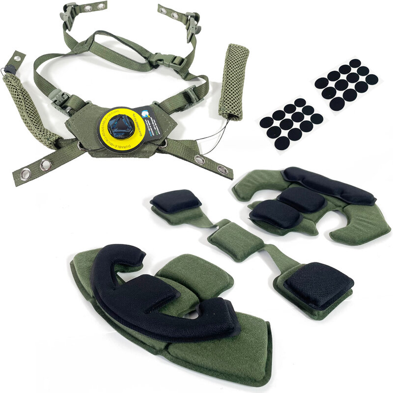 Wendy-sistema DE suspensión para casco, cordón rápido para casco MICH para caza al aire libre BK/DE/RG, accesorios para casco