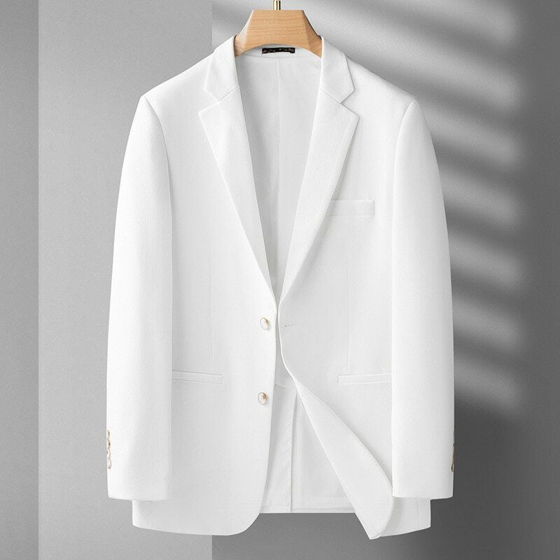 7011-2023 Autumn and winter new product men's suit business casual simplicity grid single west jacket men's top coat