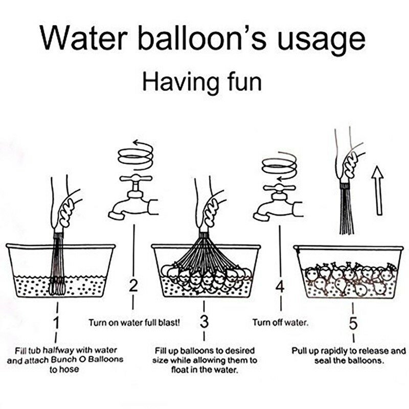 111 водяные шары бомбы удивительная детская водная война, Детская летняя пляжная игрушка Вечерние