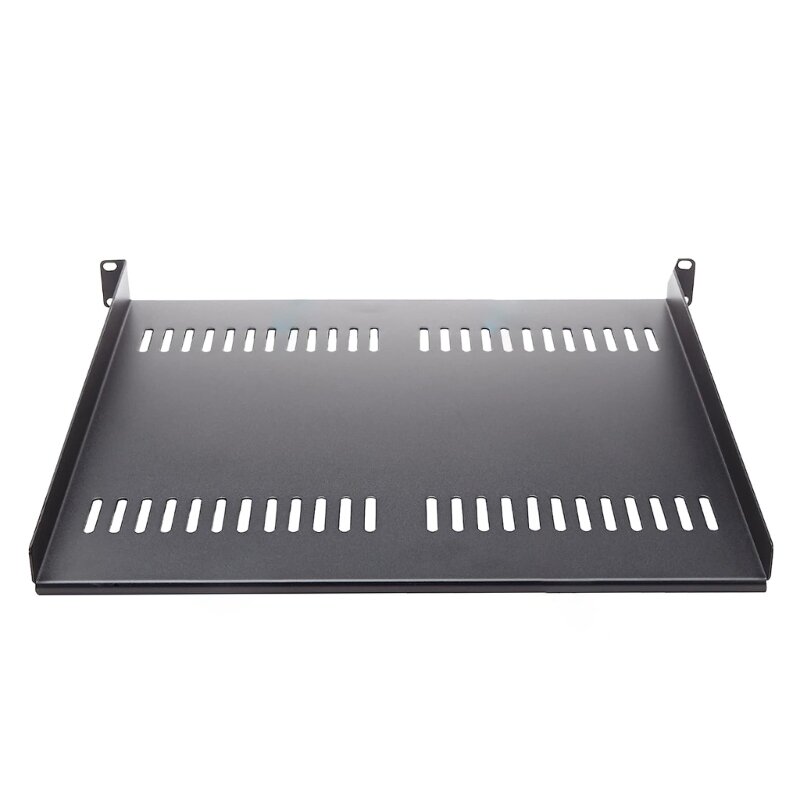 Universal Vented Server Rack Mount Cantilever Tray for 19"Equipment Rack Cabinet Dropship
