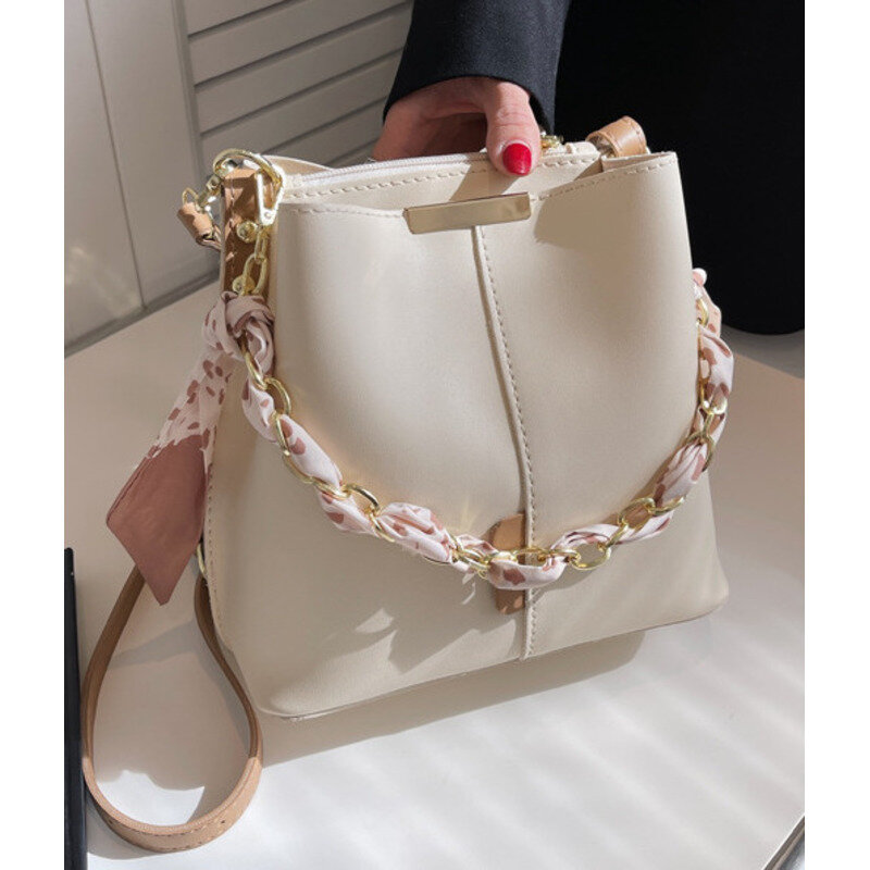 Large Bag Crossbody High-Quality Capacity Bucket Handbags For Women Chain Casual Messenger Versatile Exquisite Luxury Shoulder