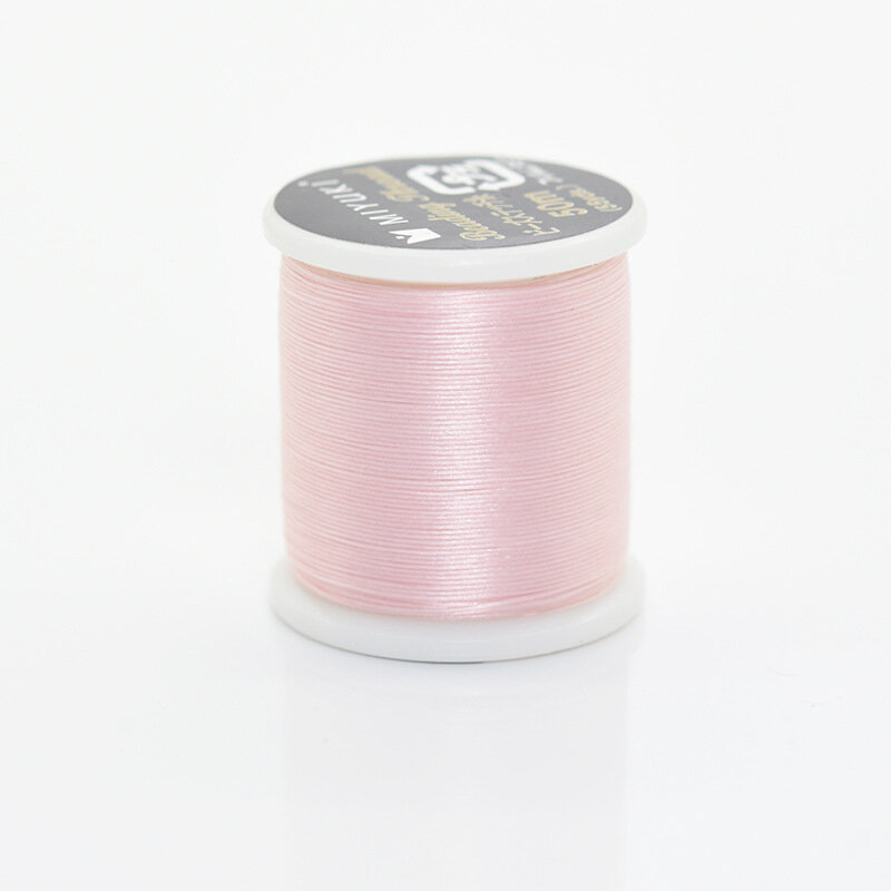 55 Yard Japanese Miyuki Thread 100% Nylon Beading Thread 330 DTEX 0.225mm Wire Elastic Cord Beading Thread For Bracelets DIY
