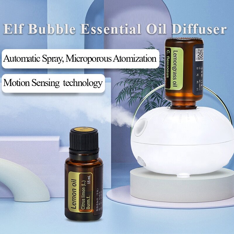 Human Body Sensor Motion Waterless Essential Oil Usb Car Air Atomizer Diffuser Comes with a single essential oil set of 6 pieces