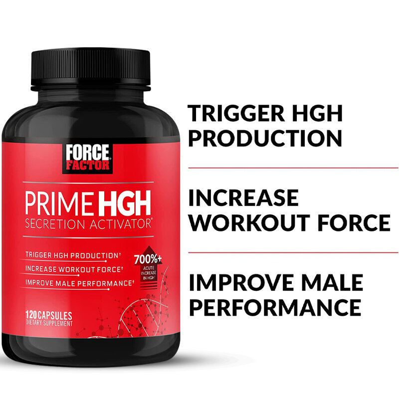 Suplemento HGH-Secretion Activator para homens, aumentar a força e melhorar o desempenho atlético, aumenta o hormônio do crescimento
