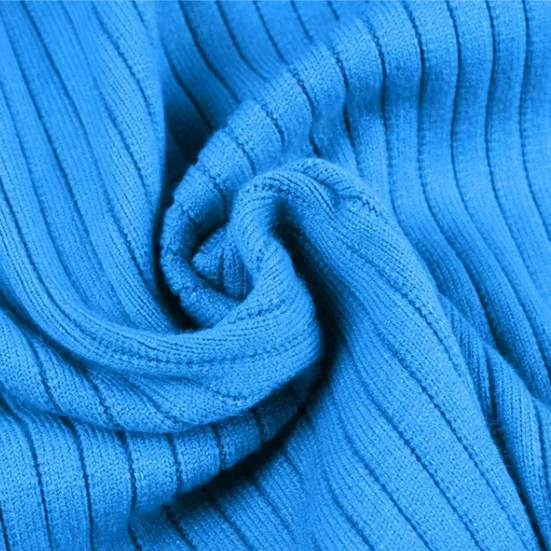 Pull à manches longues coupe couvertes pour hommes, chemise en tricot à col haut, pull document solide, automne et hiver