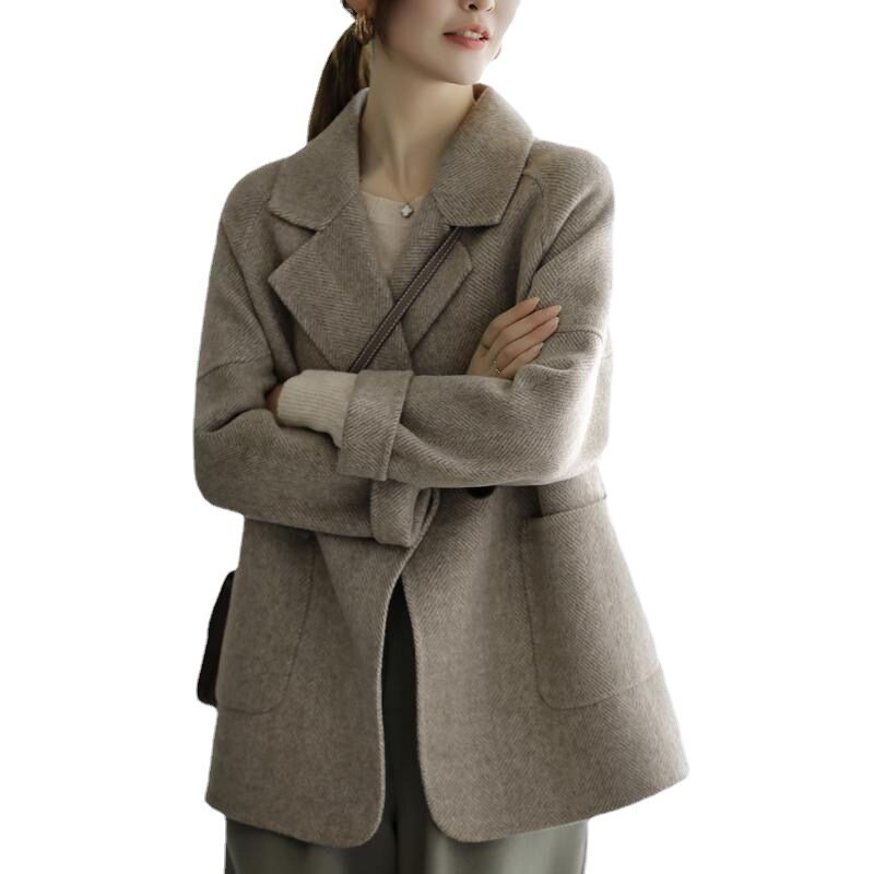 MRMT 2024 Brand New Women's Herringbone Pattern Coat Women's Fashion High End Thick Casual Thick High End Jacket Trend