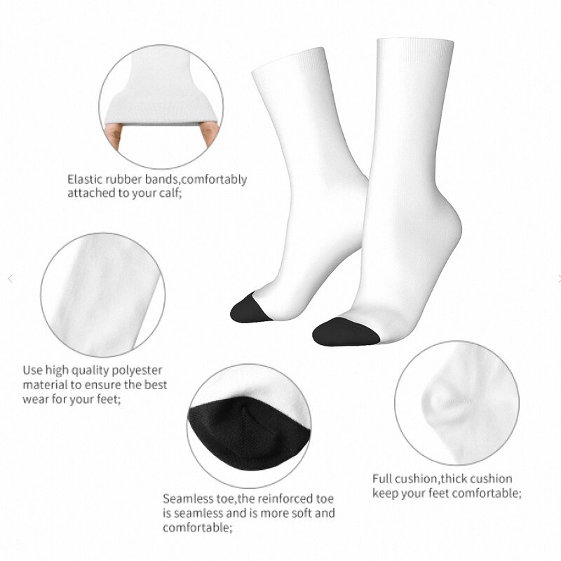 Micróbios Dos Desenhos Animados-Teal Socks Men Soccer Sock