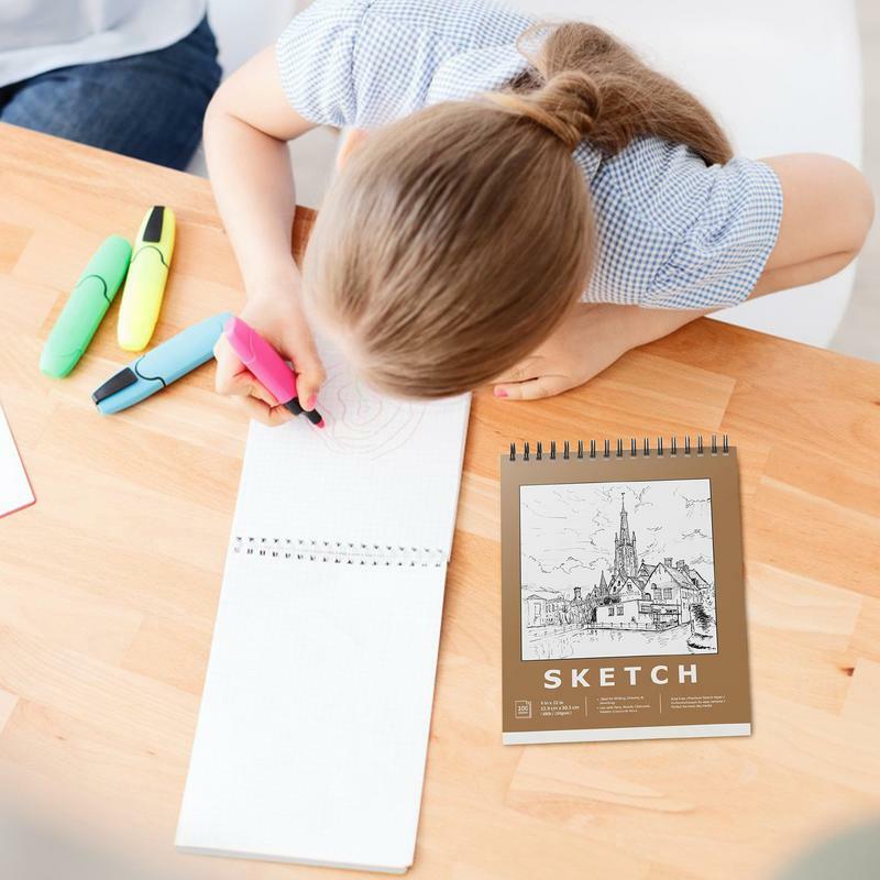 Sketchbook For Drawing 100 Sheets Drawing Paper Sketch Book Thickened Multifunctional Drawing Book Professional Creative