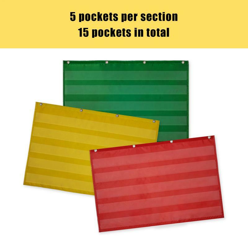 Tabla de bolsillo ajustable para aula/profesor, organizador de recursos de aprendizaje, tabla de bolsillo estándar, regalos para profesores