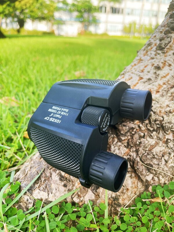 Binoculars 10X25 HD Mini Portable Telescope BAK4 FMC Coated Telescope Outdoor Bird Watching Hunting Travel Camping Ball Game