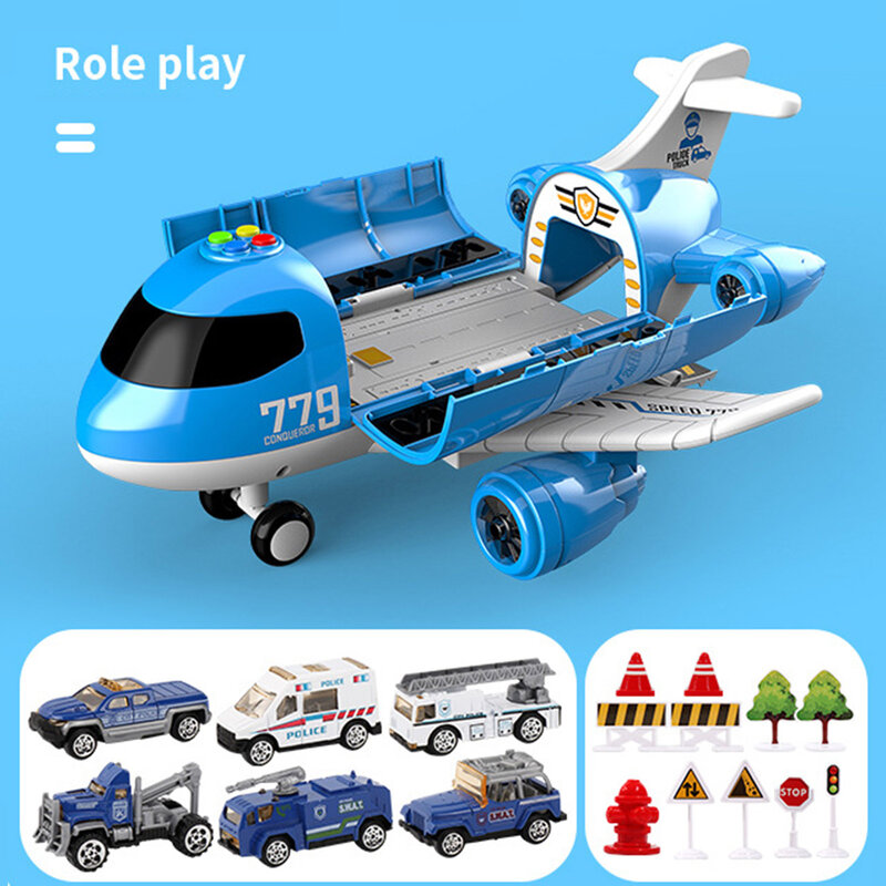 Large Airplane Toy Kids Plane Multi-functional Drop-resistant Airplane Toys for Kid Boys Girls Toy Gift