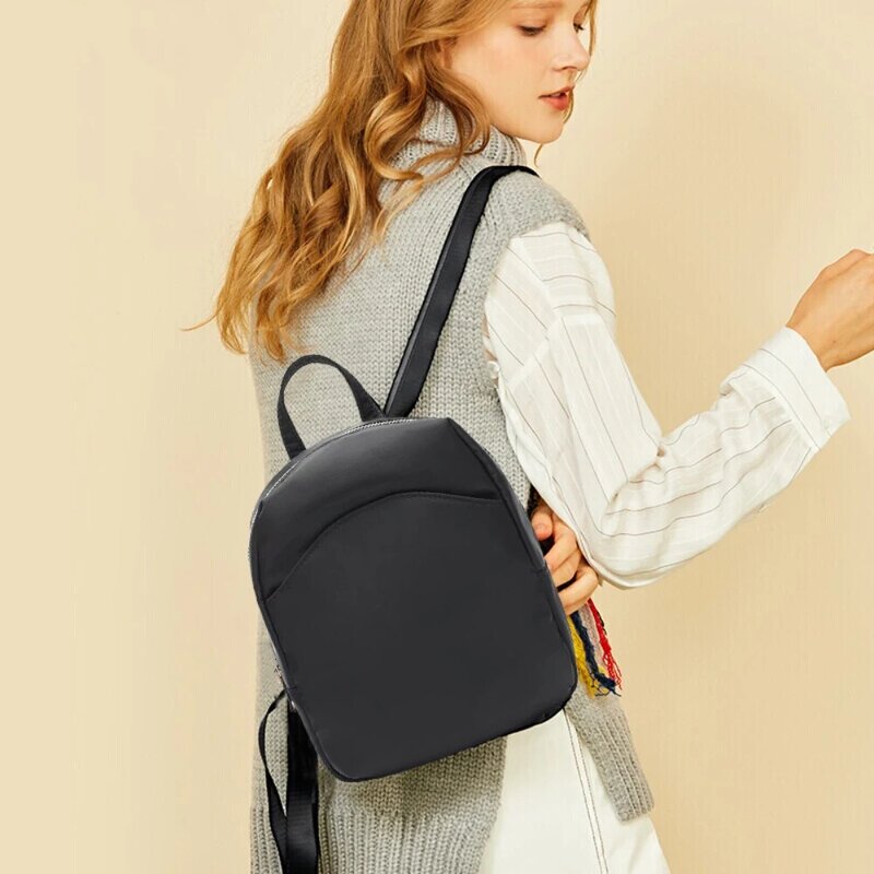 New Designer Cartoon Printing Women Backpack Mini Soft Touch Multi-Function Small Backpack Female Ladies Shoulder Bag Girl Purse