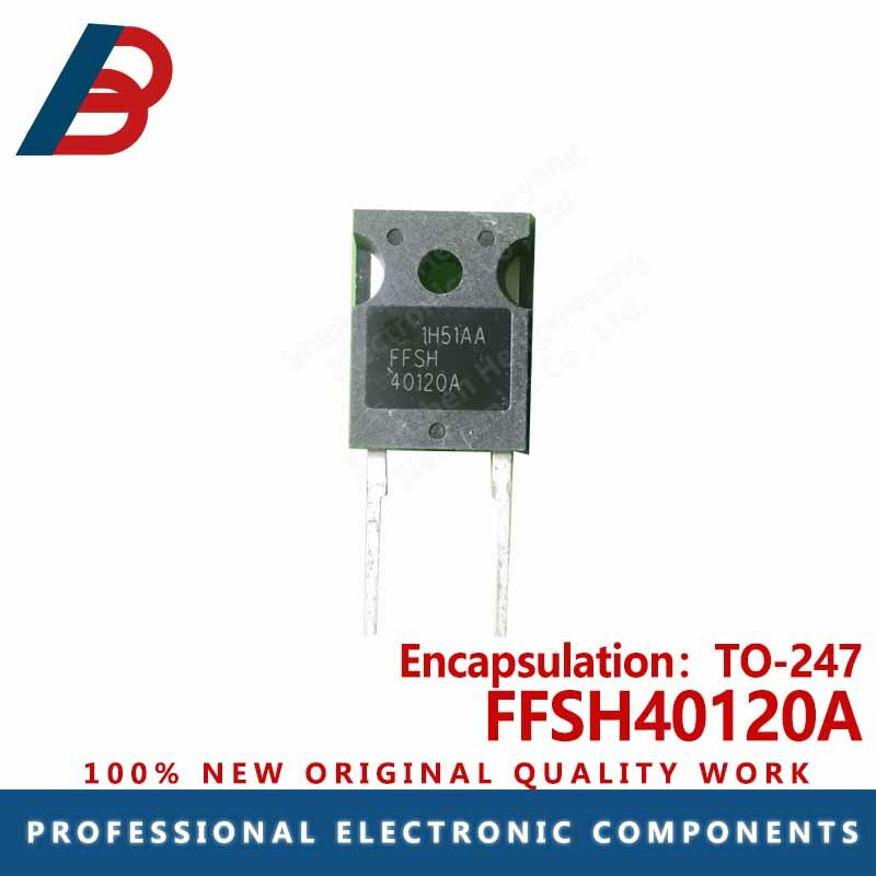 1 pz FFSH40120A pacchetto diodo a recupero rapido in carburo di silicio TO-247