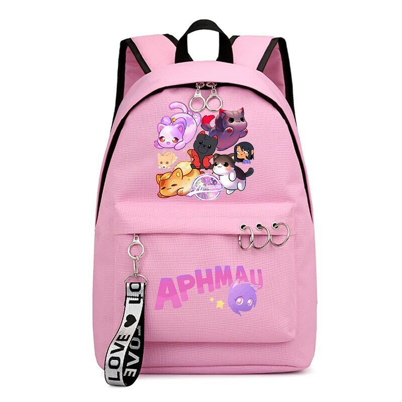 Aphmau Print backpack Female Fashion backpack Students School Backpack Women Laptop Bags Cute Girls Travel Book Bag