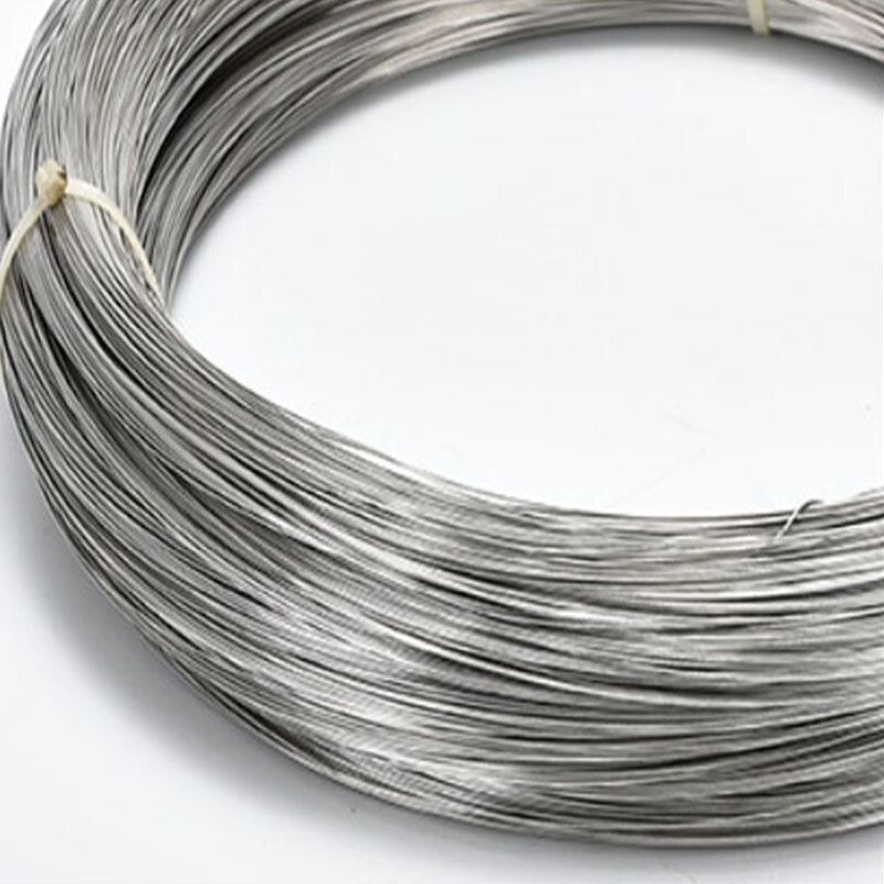 Fil de reliure en acier inoxydable 304 antirouille, fil souple, ligne de reliure à un brin, diamètre 0.2-3.0mm