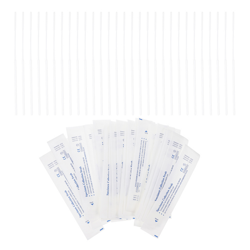 200 pezzi tampone nasale tamponi di legno Test anteriore bastoncini per campioni nasofaringei Major