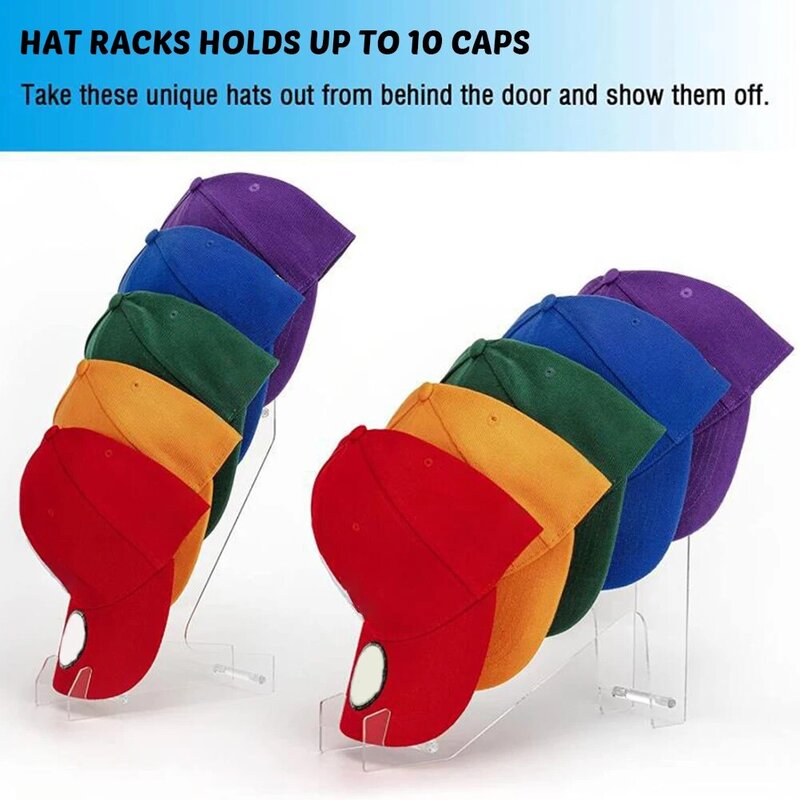 Baseball Cap Storage Holder For Wall Space-Saving Hat Organising Racks For Cloakroom Home