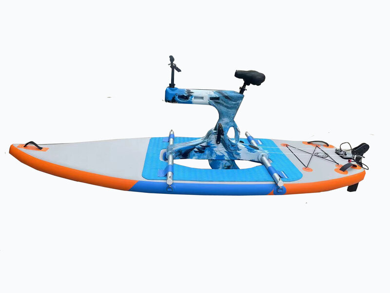 New arrival amusement water park commercial height adjustable floating water bike bicycle
