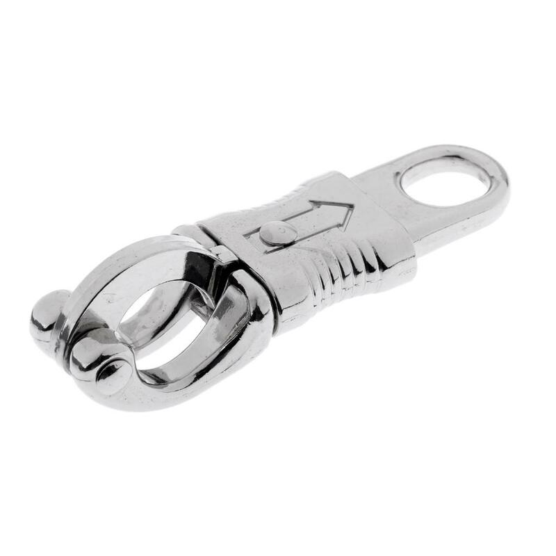 Heavy Duty 100mm/3.9' Zinc Alloy Equestrian Panic Hook/ Quick Release Clip for Reins & Equestrian Use