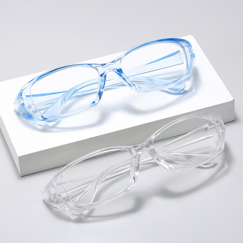 Lunettes anti-buée transparentes pour hommes et femmes, lunettes anti-lumière bleue, anti-pollen, anti-vent, anti-sable, lunettes anti-éclaboussures, mode