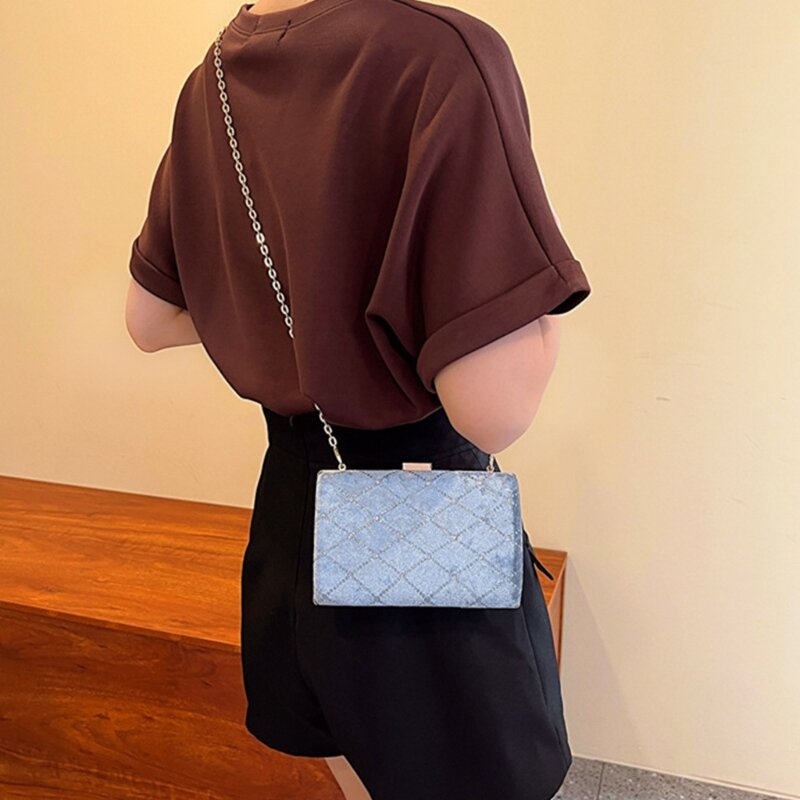 Elegante Handtasche, stilvolle Abendtasche, zeitlose Geldbörse, schicke und luxuriöse Tasche für Mädchen