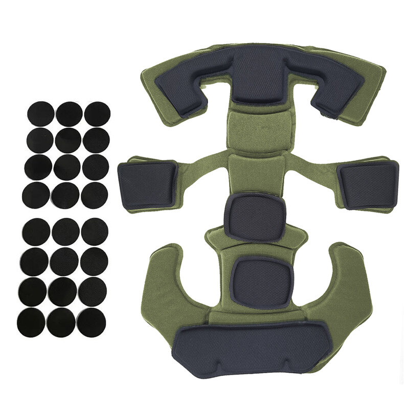 Wendy-sistema de suspensión para casco militar táctico, cordón ajustable, accesorios para casco de caza al aire libre, relleno de esponja