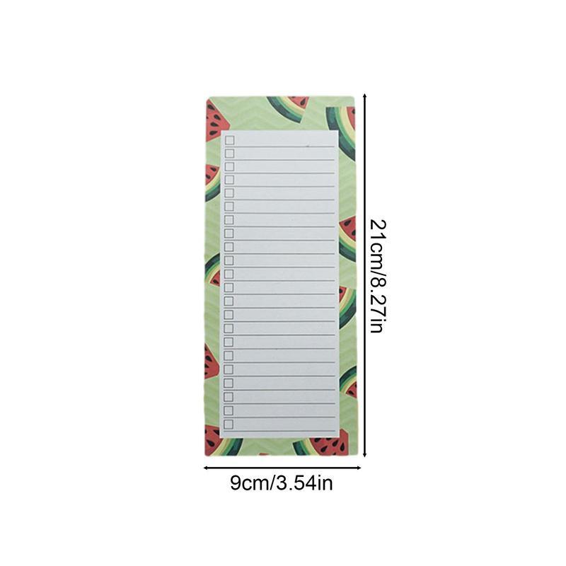 Magnet Pad For Fridge Refrigerator Grocery List Notepad Safe And Odorless Memo Notepad For Locker Appointment Reminders Filing