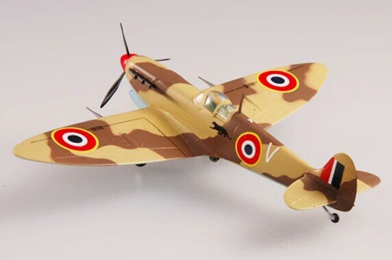 نموذج بلاستيكي ثابت عسكري تم تجميعه ، طراز Easymodel 37220 ، 1:72 ، مقاتل Spitfire 328 ، سرب راف 1943 ، مجموعة أو هدية