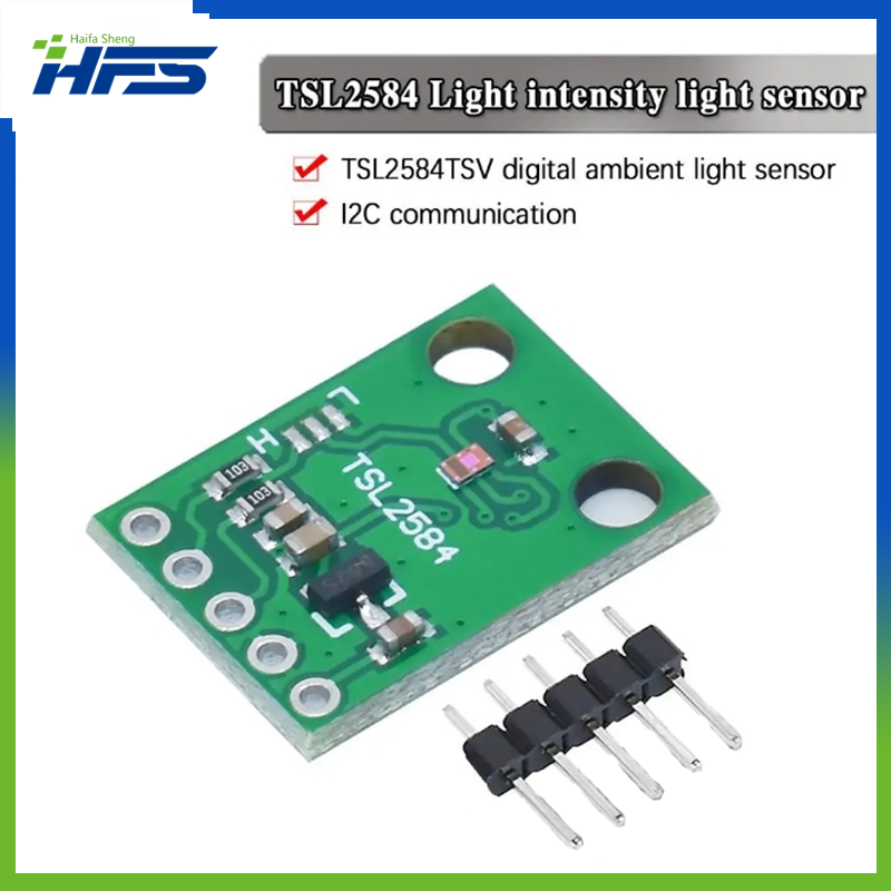 Módulo de sensor de luz ambiental digital TSL2584TSV, sensor de intensidad de luz, comunicación I2C para arduino