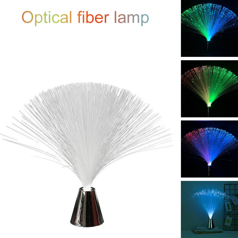 LED Fiber Light Colorful Optic Lamp Party Energy-Saving LED Night Light Atmosphere Lamp Wedding Party Decorative Light
