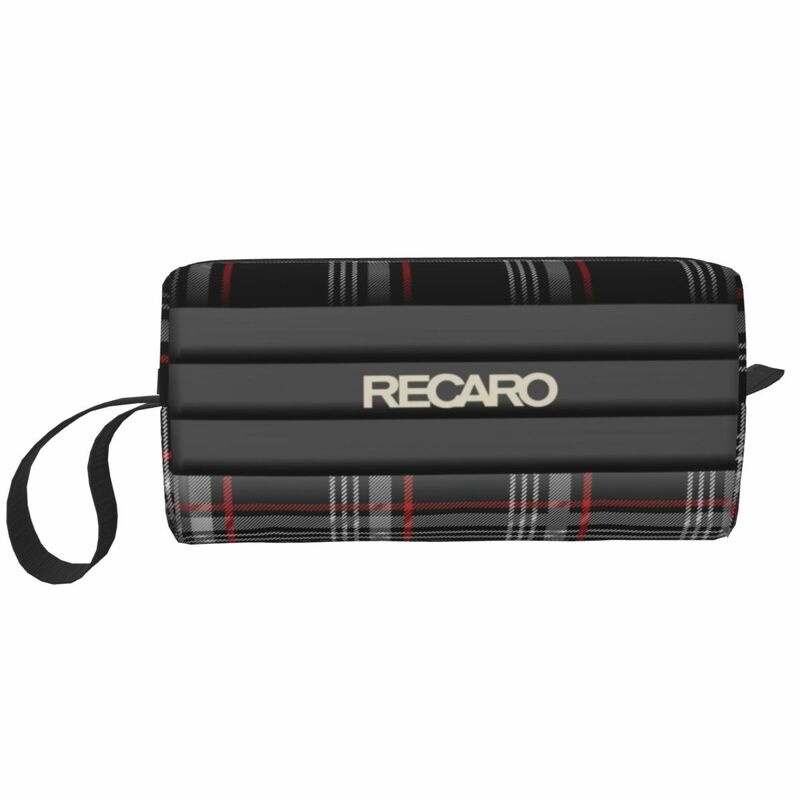 Дорожная сумка с логотипом Recaros на заказ, милая сумочка для туалетных принадлежностей, органайзер для косметики для женщин, косметичка для хранения, семейная коробка