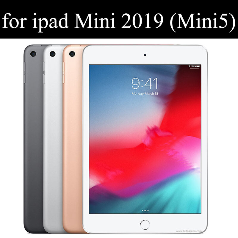Kaca Tablet untuk Apple Ipad Mini 5 2019 7.9 "Film Tempered Ke-5 Tahan Ledakan dan Anti Gores Waterpro 2 Buah A2133 A2124